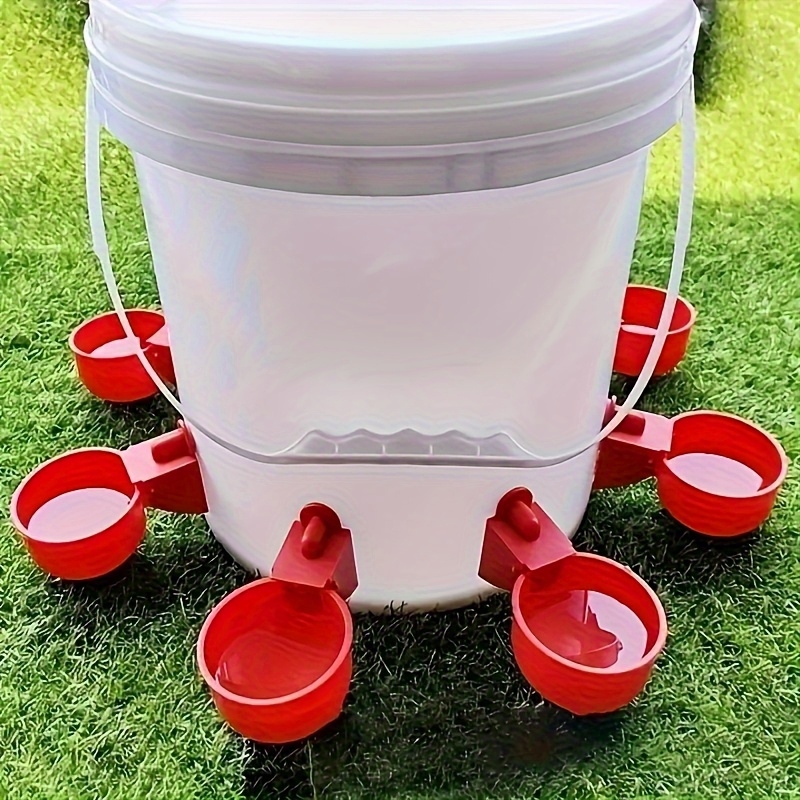 Chicken Nipple Drinker - Set di 5 abbeveratoi automatici per