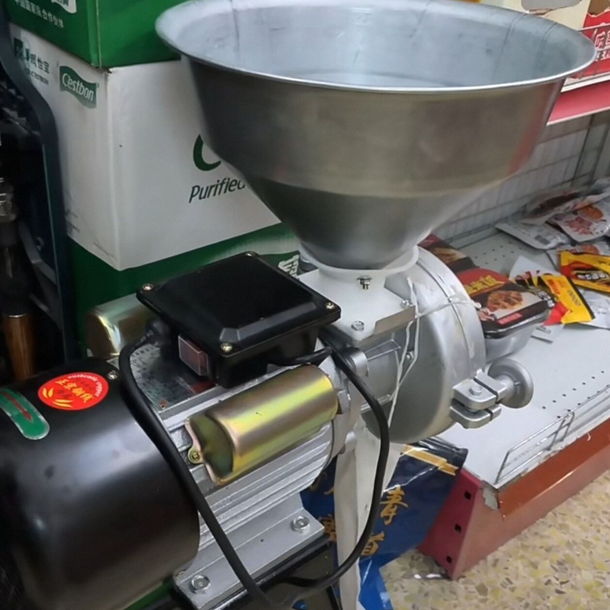 Grain Mill Grinder - Smerigliatrice elettrica per cereali, mais, arachidi,