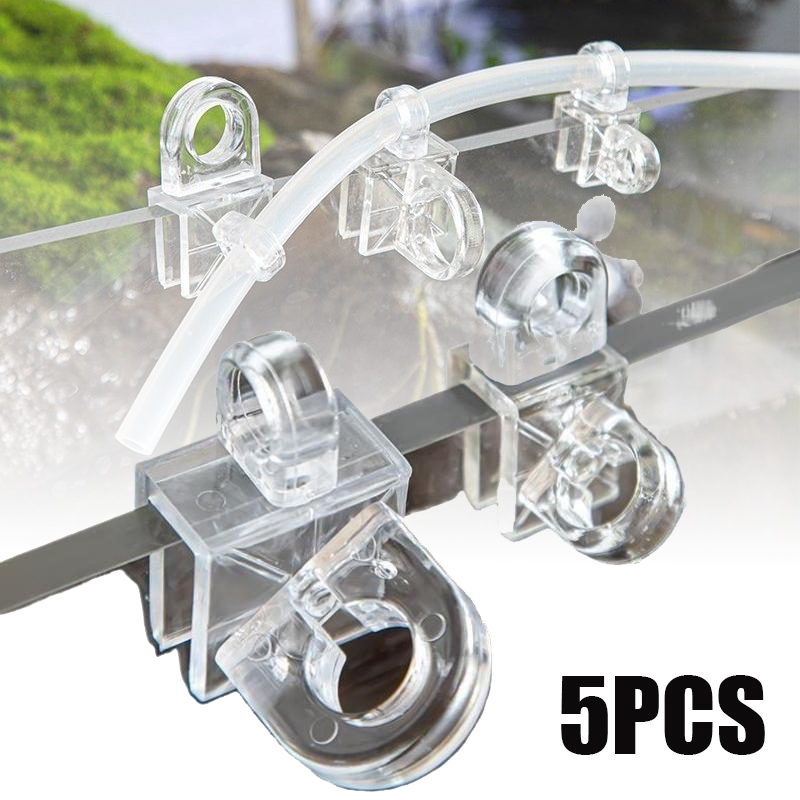 Aquaculture Aerator Pump - 5PCS Acquario Clip di fissaggio Serbatoio