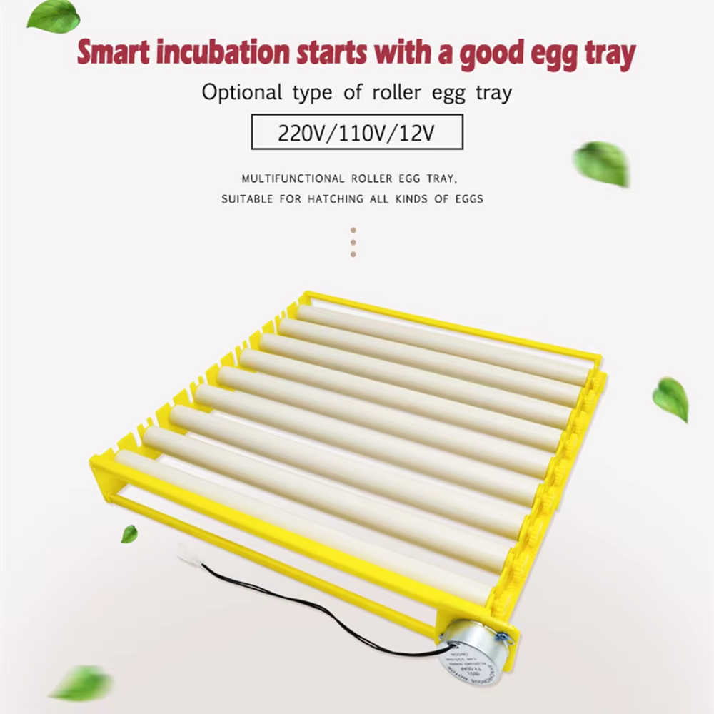 Quail Egg Incubator - Vassoio per uova automatico a rulli