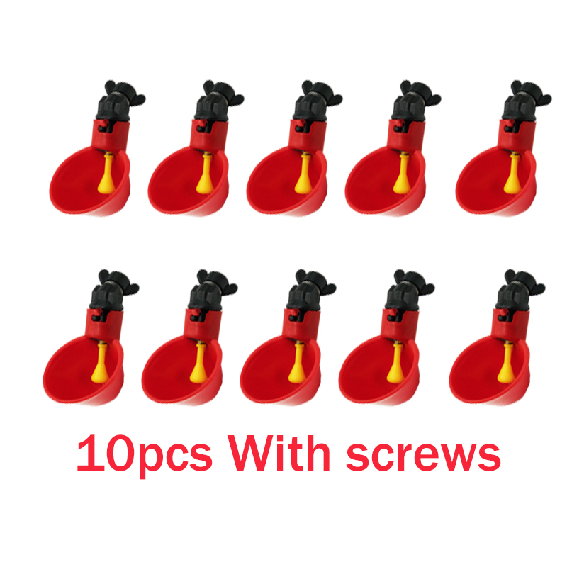 Chicken Nipple Drinker - 10 pezzi di pollo quaglie appese