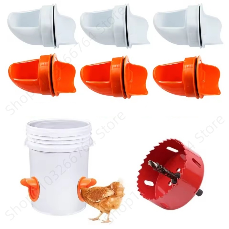Chicken Nipple Drinker - Mangiatoia automatica per polli a gravità