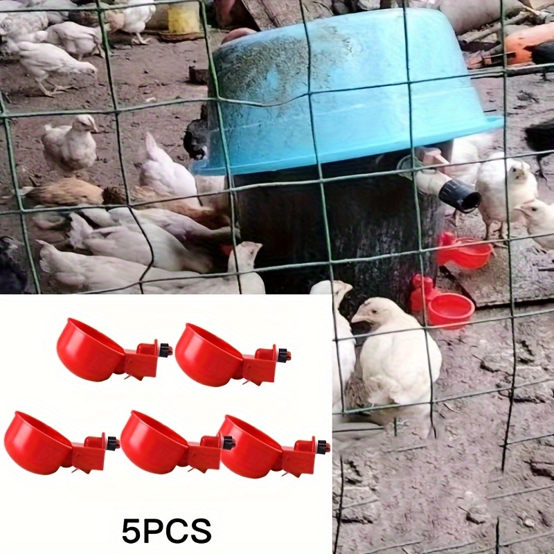 Set di 5 abbeveratoi automatic - Chicken Nipple Drinker recensione e prezzo