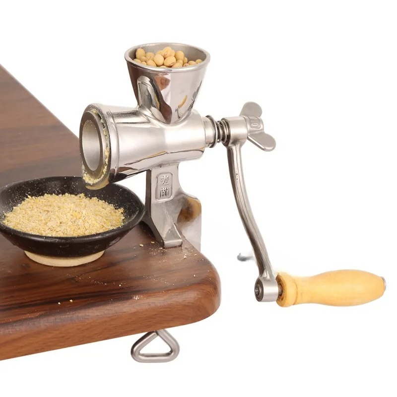 Macinino manuale in acciaio in - Grain Mill Grinder recensione e prezzo