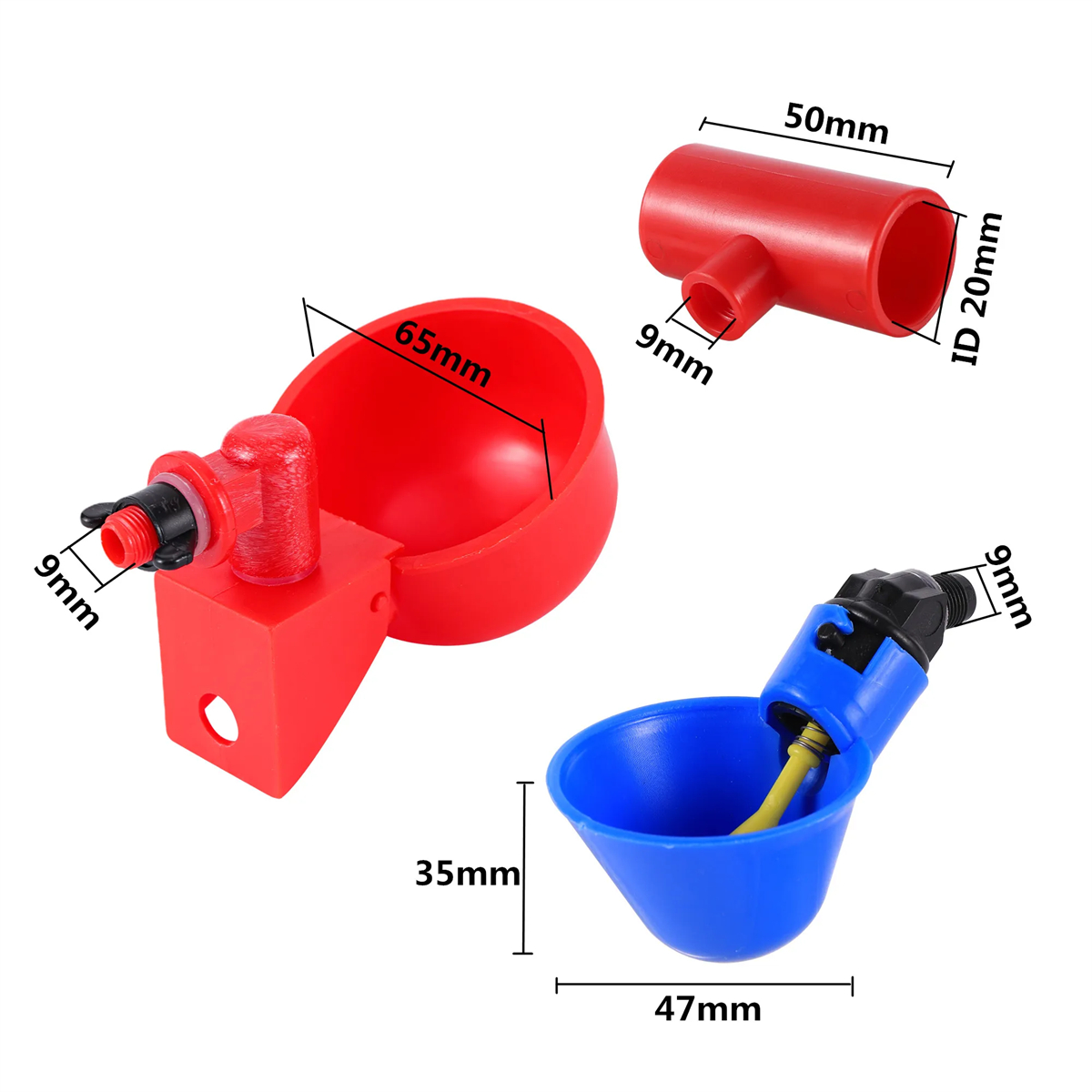 Bicchiere automatico per polla - Chicken Nipple Drinker recensione e prezzo