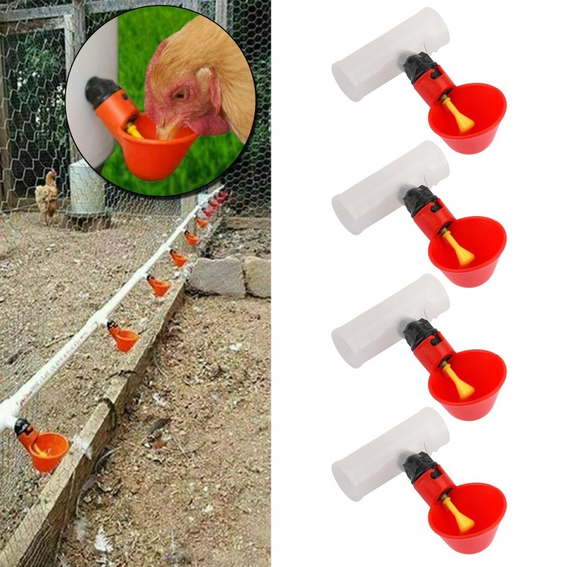 4 Pezzi Abbeveratoio Automatic - Chicken Nipple Drinker recensione e prezzo