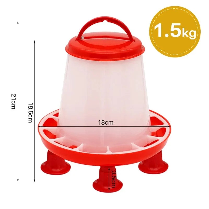 1 Pezzo Secchio da 1,5 Kg/3 L  - Chicken Nipple Drinker recensione e prezzo