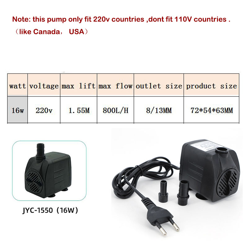 Pompa d'Acqua Sommergibile AC  - Aquaculture Aerator Pump recensione e prezzo